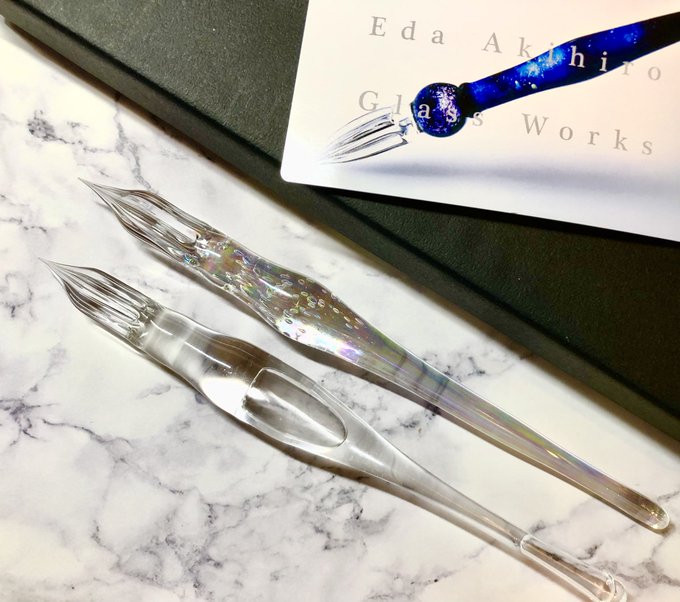 ガラス工房 aun しゃぼん玉 泡 ガラスペン アウン シャボン玉