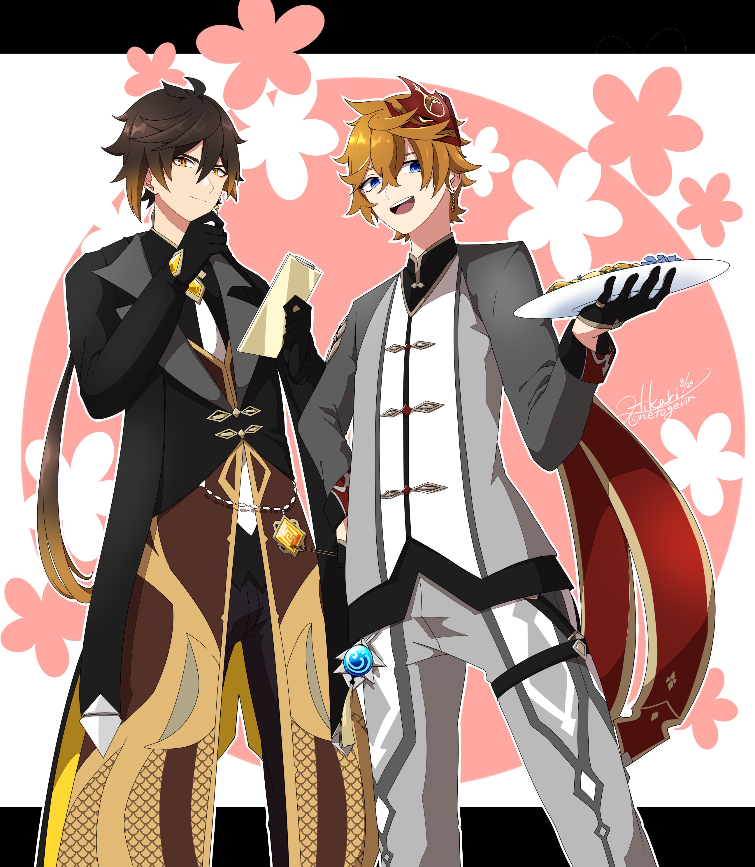 原神 鍾離 タルタリヤ ちびぐるみ 缶バッチ 原神 鍾離 タルタリヤ 缶