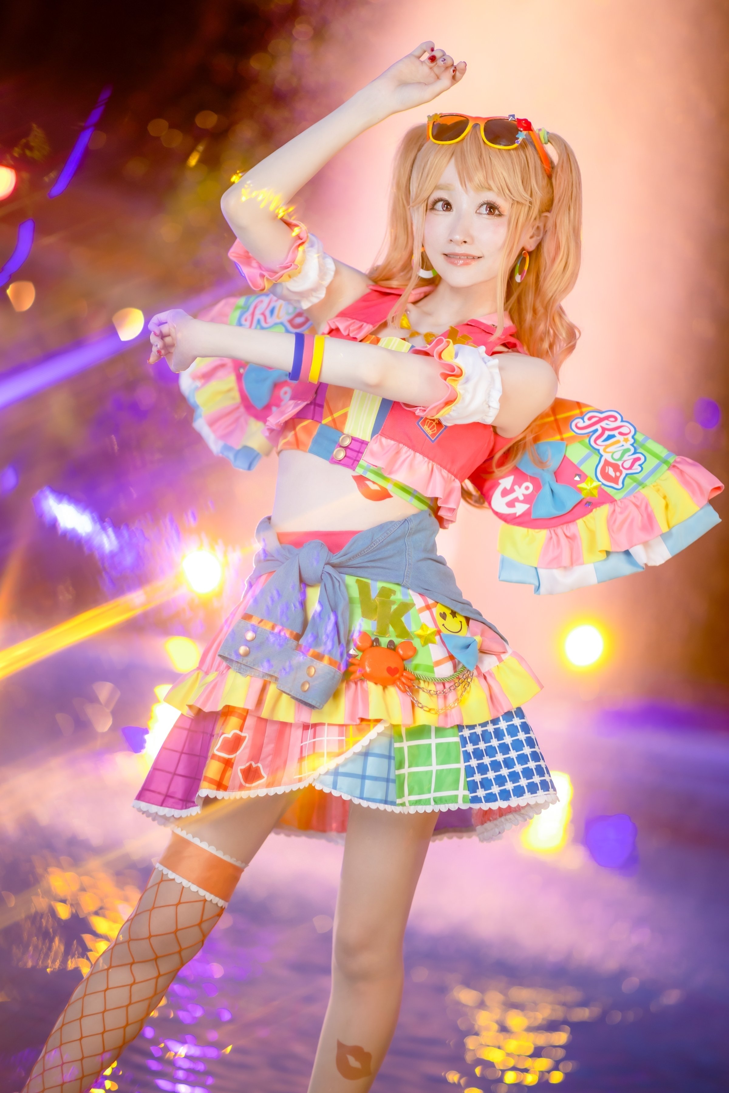 アイカツ! 夏樹みくる リゾートキャンサーコーデ コスプレ ViVid Kiss