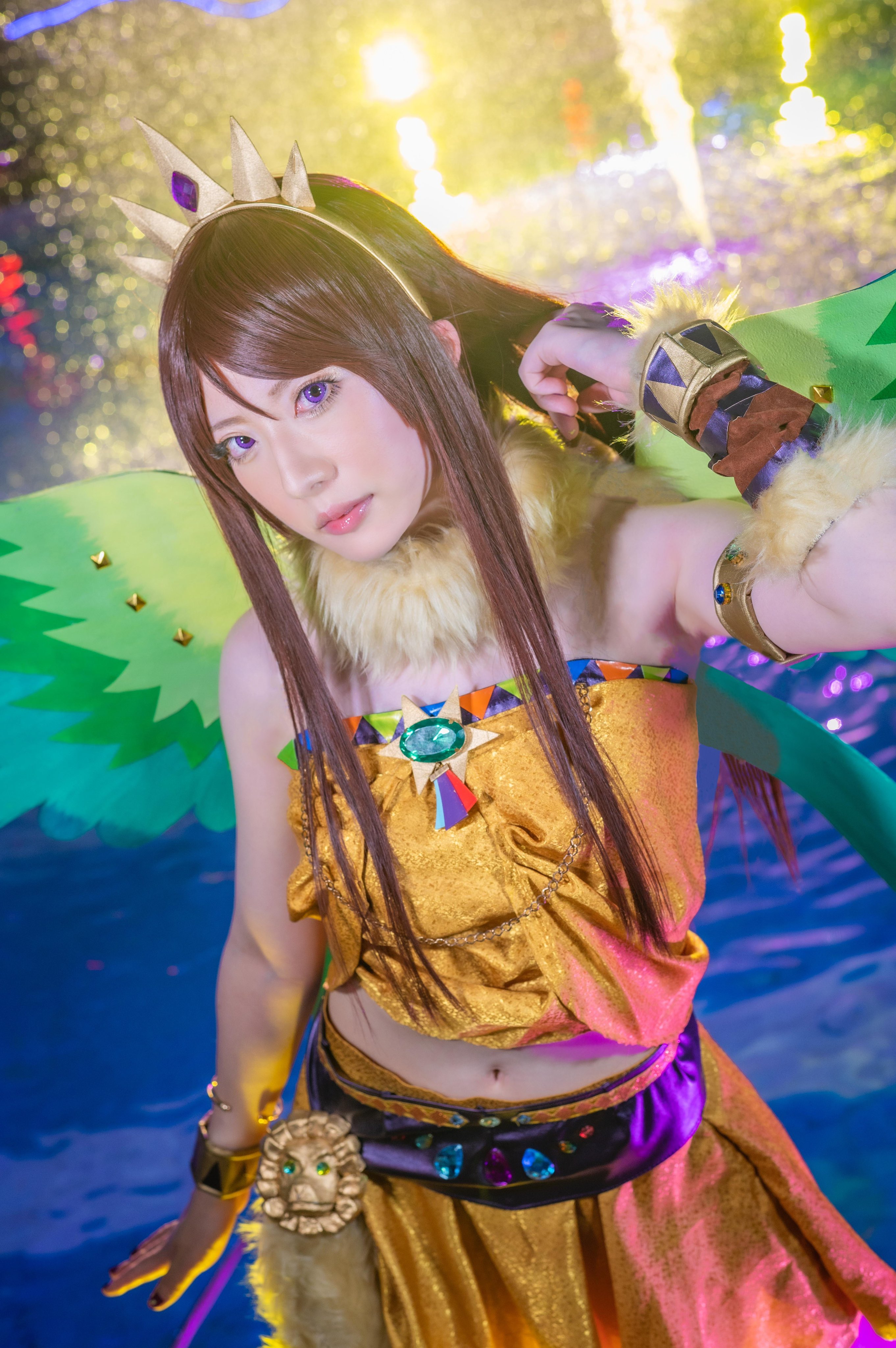 キングレオコーデ 紫吹蘭 プレミアムドレス アイカツ 紫吹蘭 星座