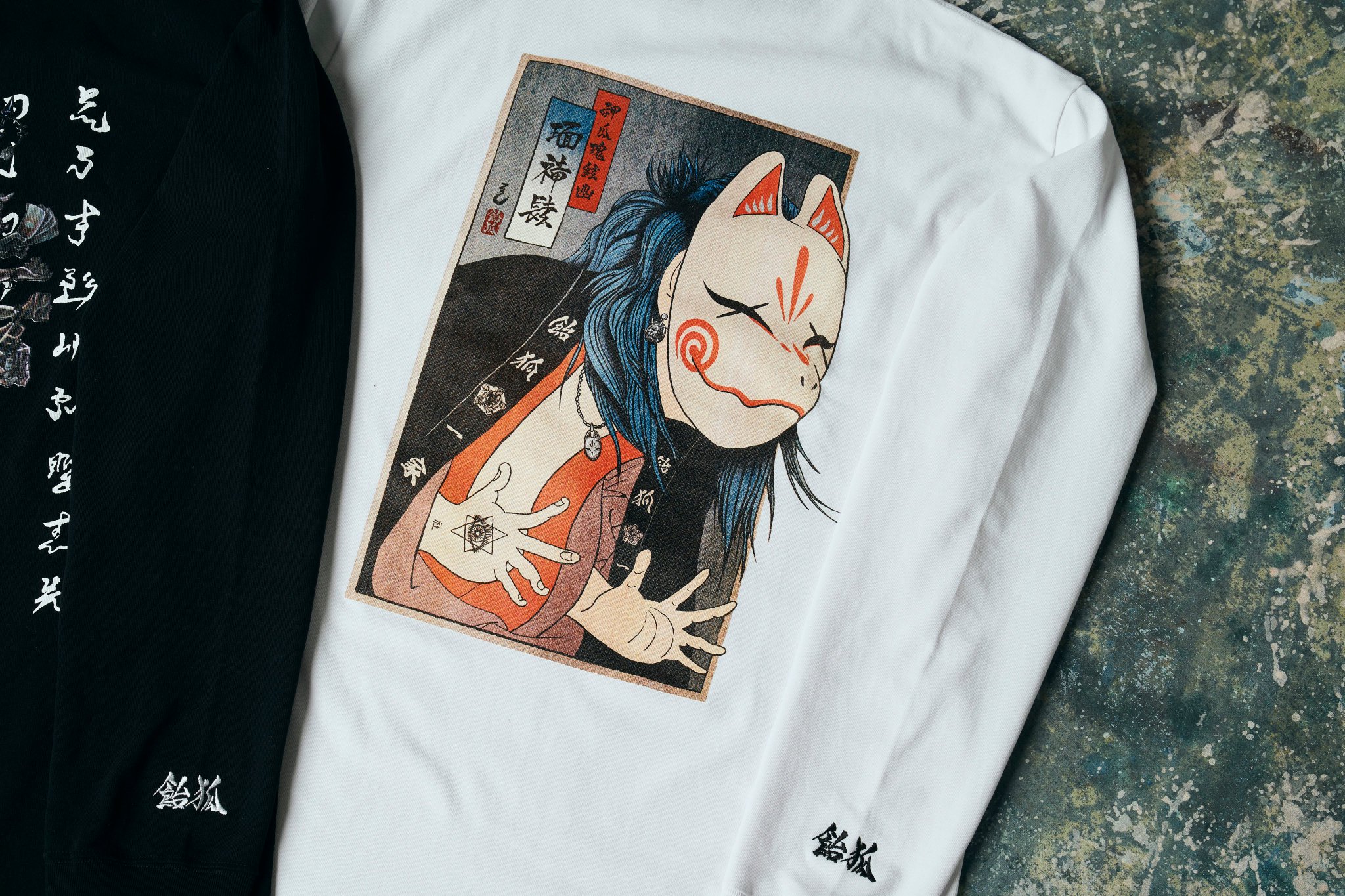 Candy Foxx Sushi yakuzaパーカー Lサイズ white Candy Foxx ホワイト