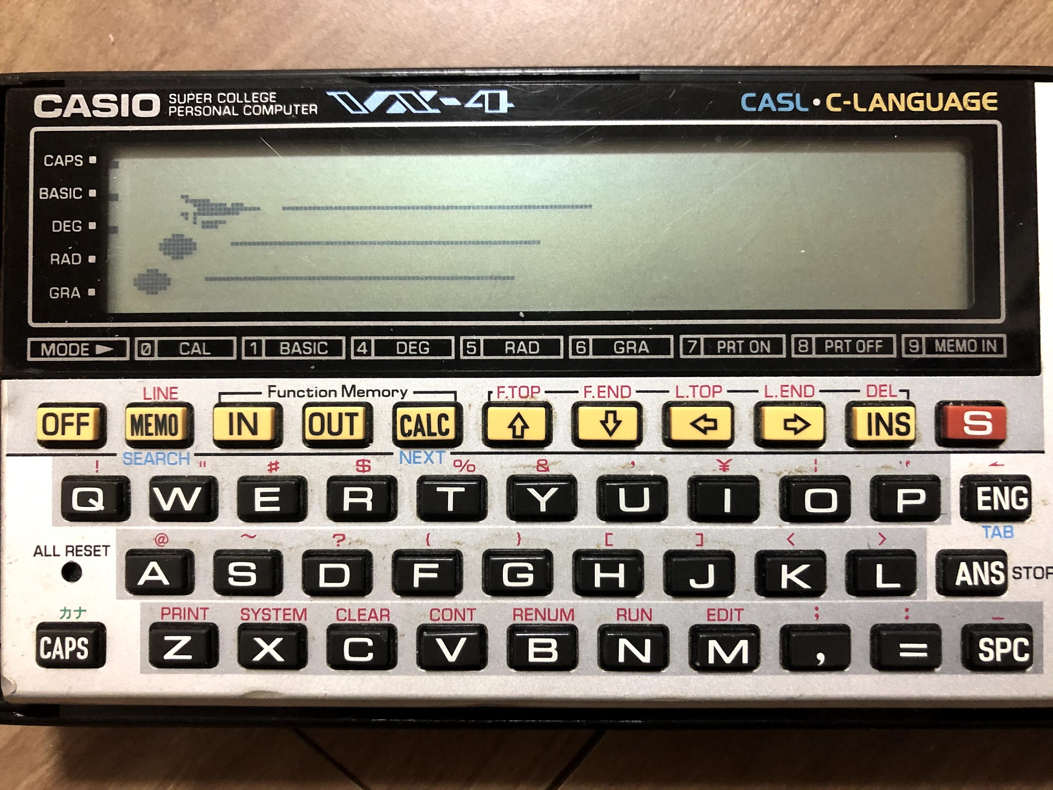 カシオ スーパーカレッジ VX-4 【公式通販】 CASIO カシオ ポケコン