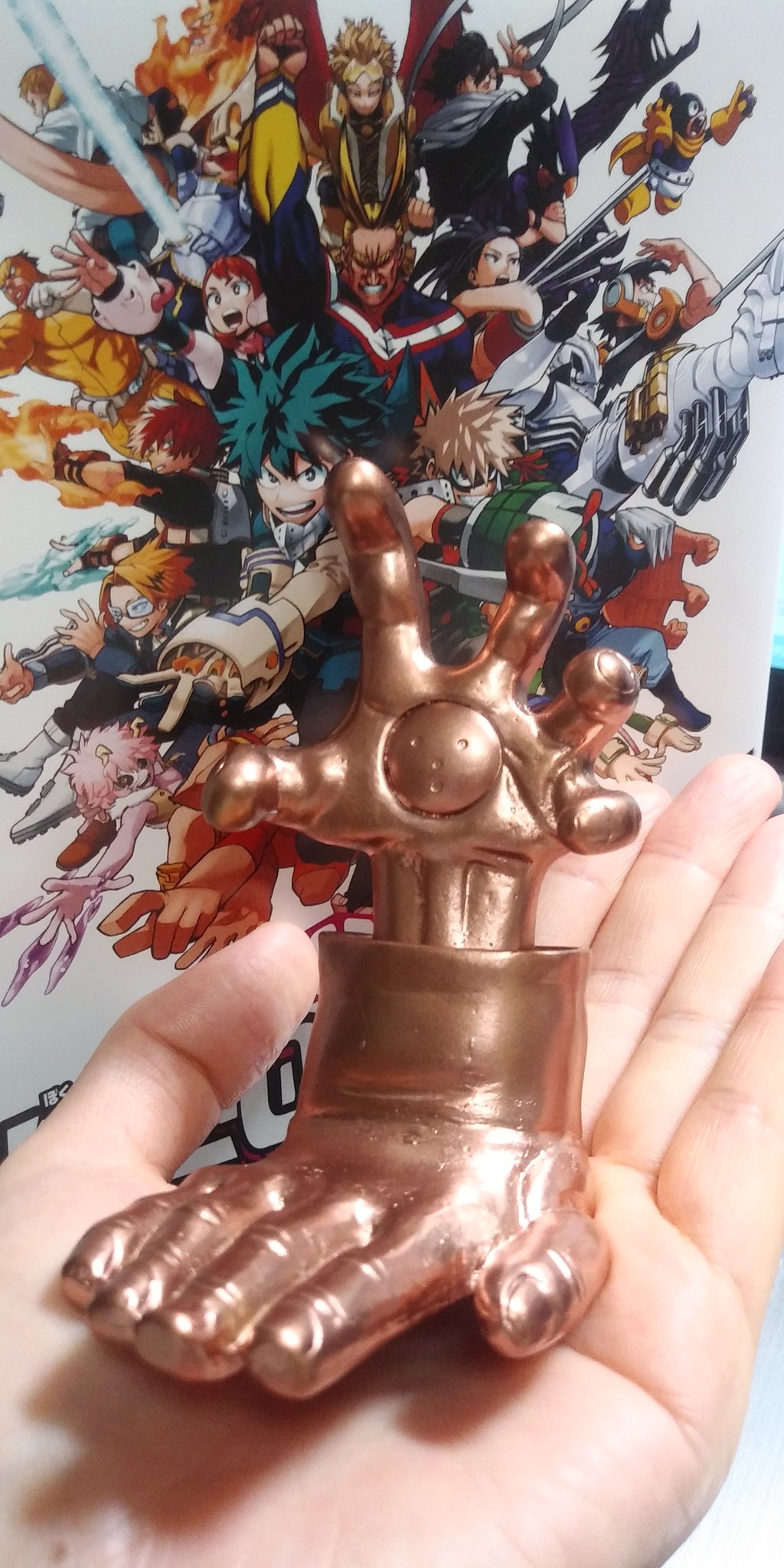 ヒロアカ展 堀越耕平自画像 合金フィギュア しんり on X: