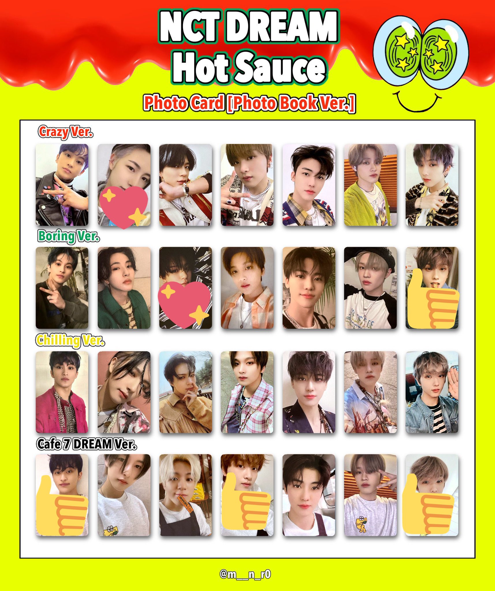 NCT DREAM チソン Glitch Mode トレカ 特典 ラキドロ