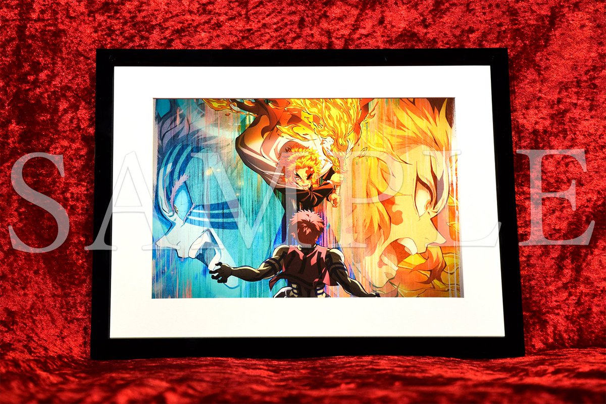 鬼滅の刃 無限列車編ティザービジュアル キャラファイングラフ セール