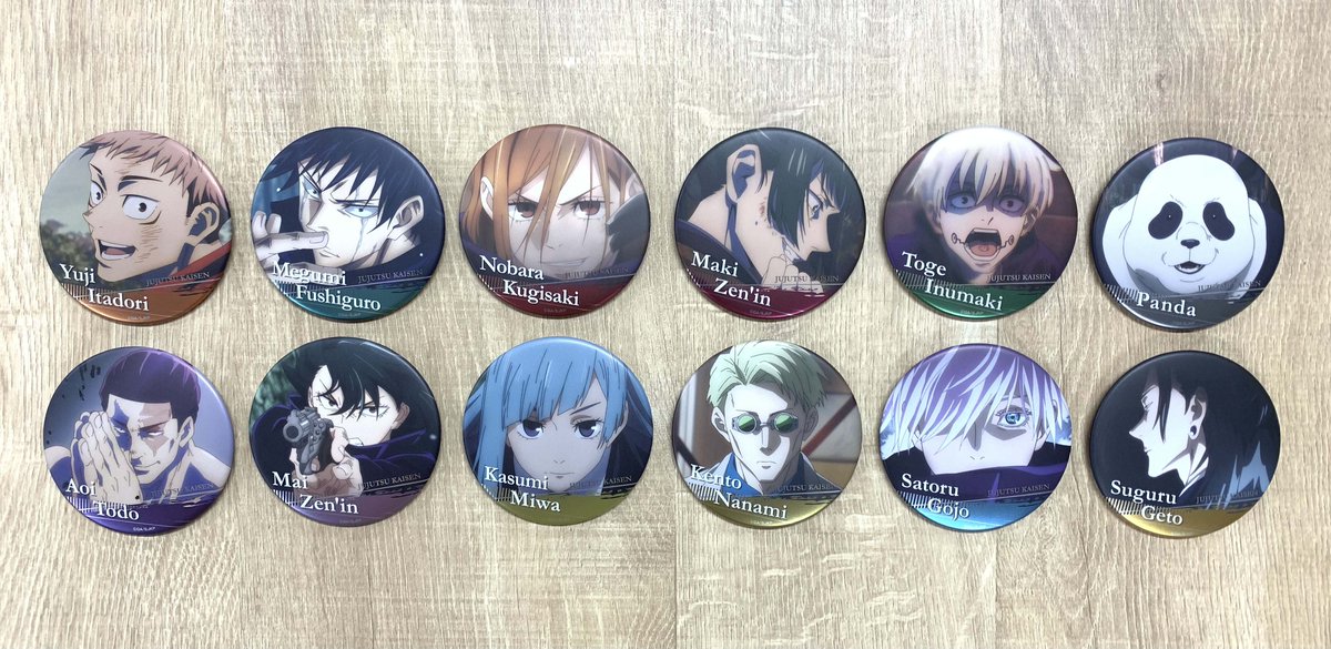 呪術回戦 ジャンプショップ 名場面缶バッジ 冥冥 ☆JUMP SHOPアニメ新