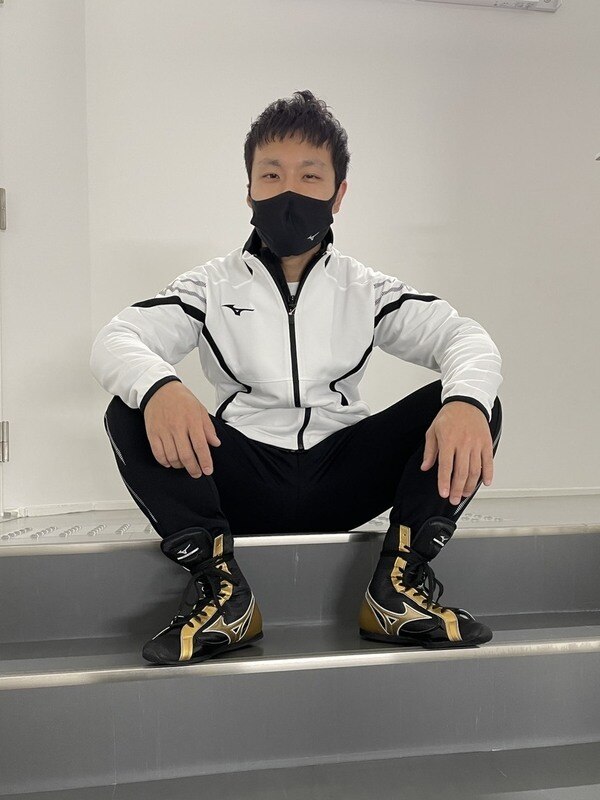 新品 井上尚弥 ミズノ TEAM井上 ジャージ パンツ トレーニングウェア M