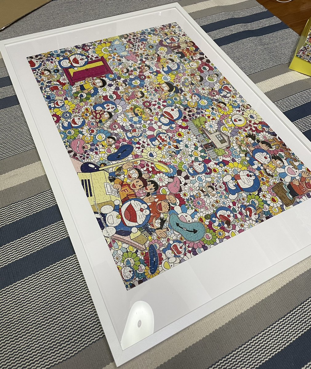 新品未開封】村上隆×ドラえもん パズル 記憶の中のドラえもん