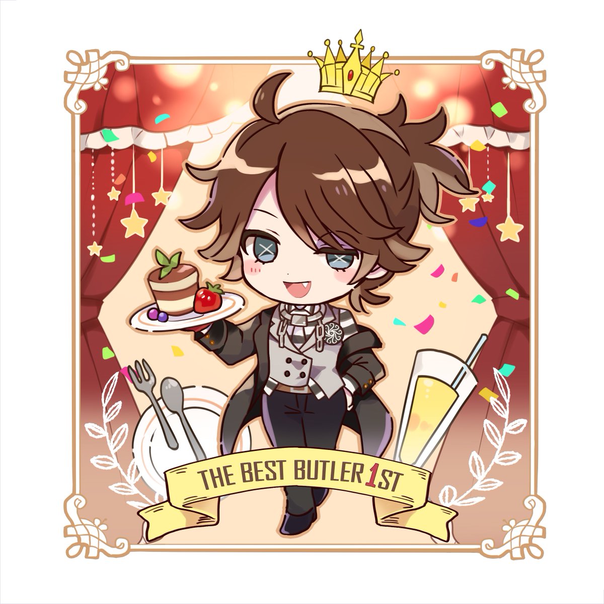 BUTLER'S CAFE（@butlersCafe_SP）で催されていた 第1回執事コンテスト