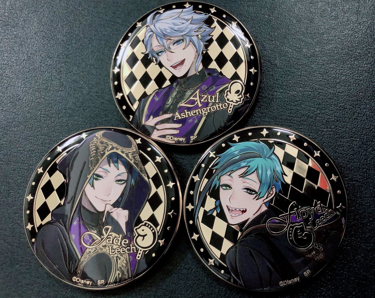 ツイステ マレウス アルティメタル缶バッジ 21点 ツイステ 寮服