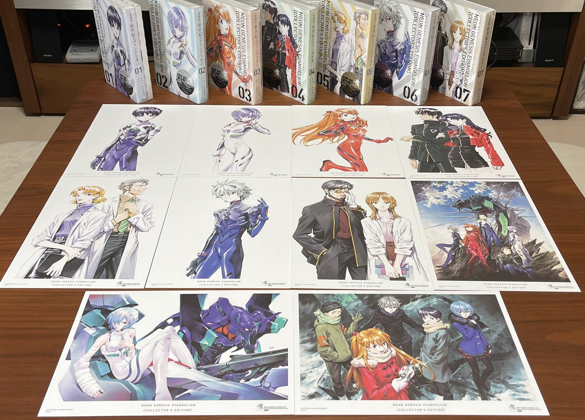 愛蔵版】新世紀エヴァンゲリオン 全巻購入特典＆入場特典