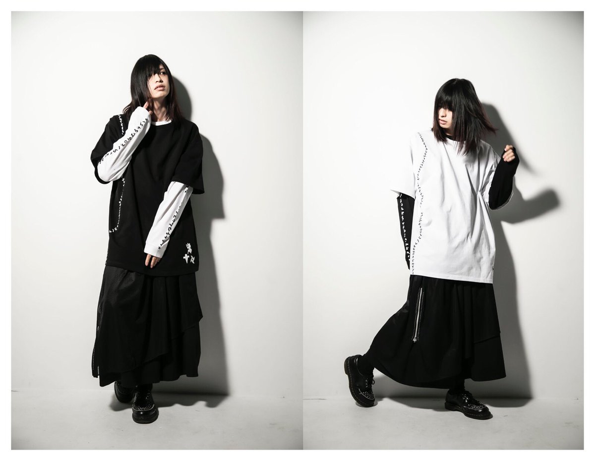 真天地開闢集団 ジグザグ 参拝装束 定番 ロングTシャツ 黒 商品詳細ページ | 慈愚挫愚市場 -ZIGZAG MARKET- | 参拝装束 ＜定番