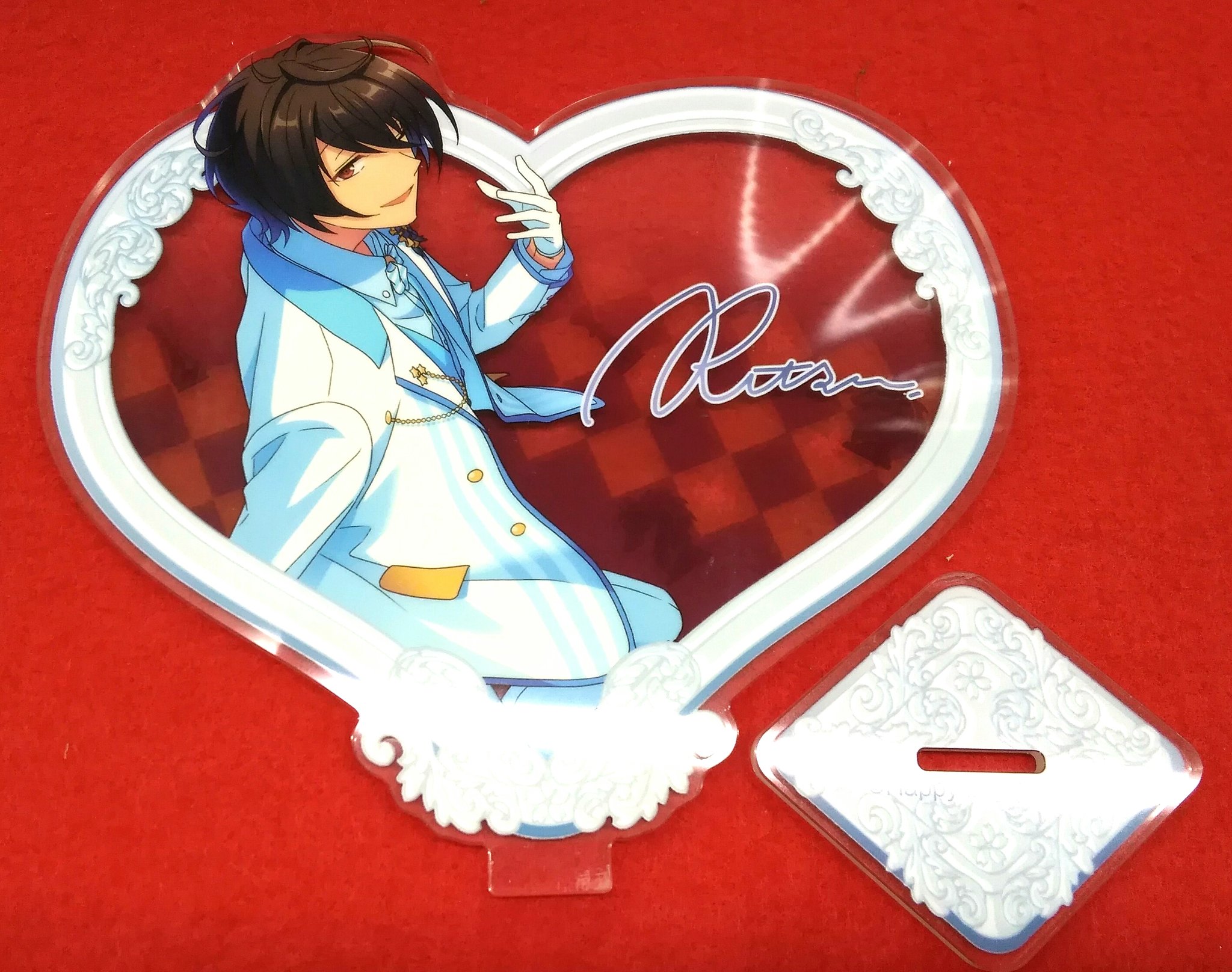 朔間凛月 スタフォニ ハート缶バッジ Superbloom D あんスタ あんさん