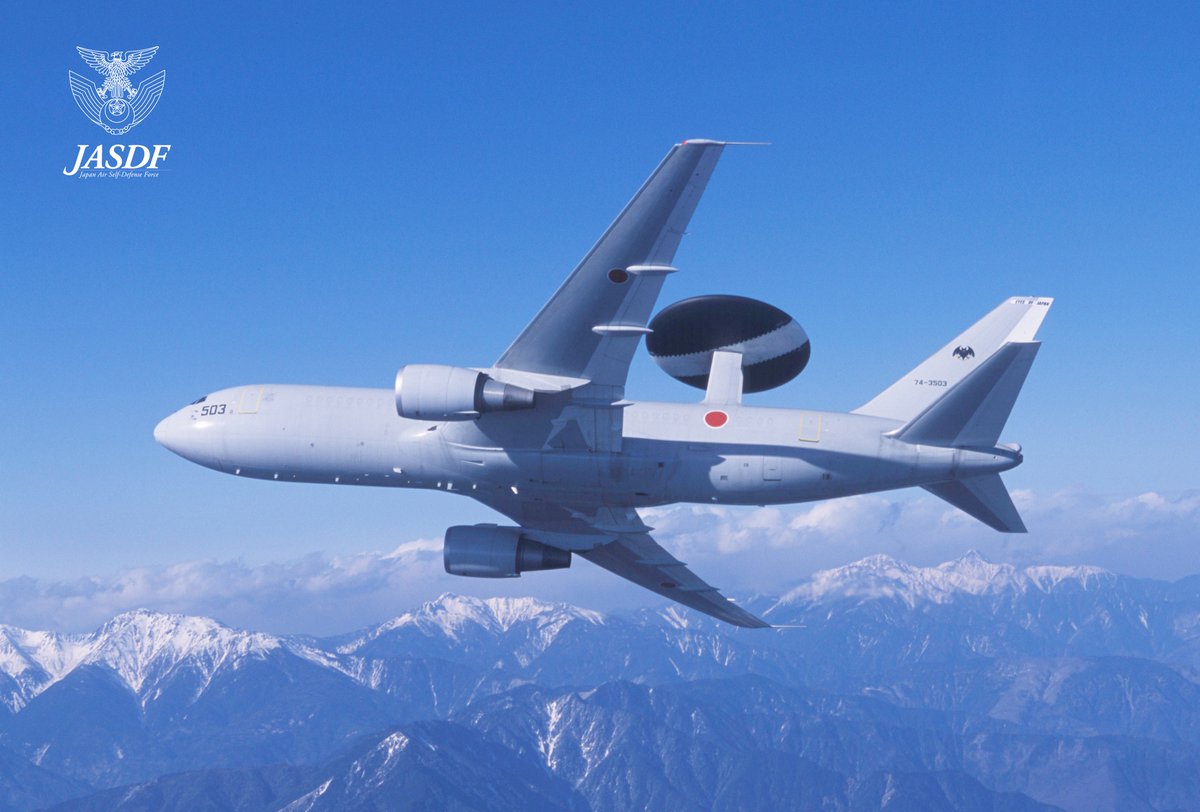 空幕広報室 です✈︎ 本日は、早期警戒管制機 #E767 を紹介します