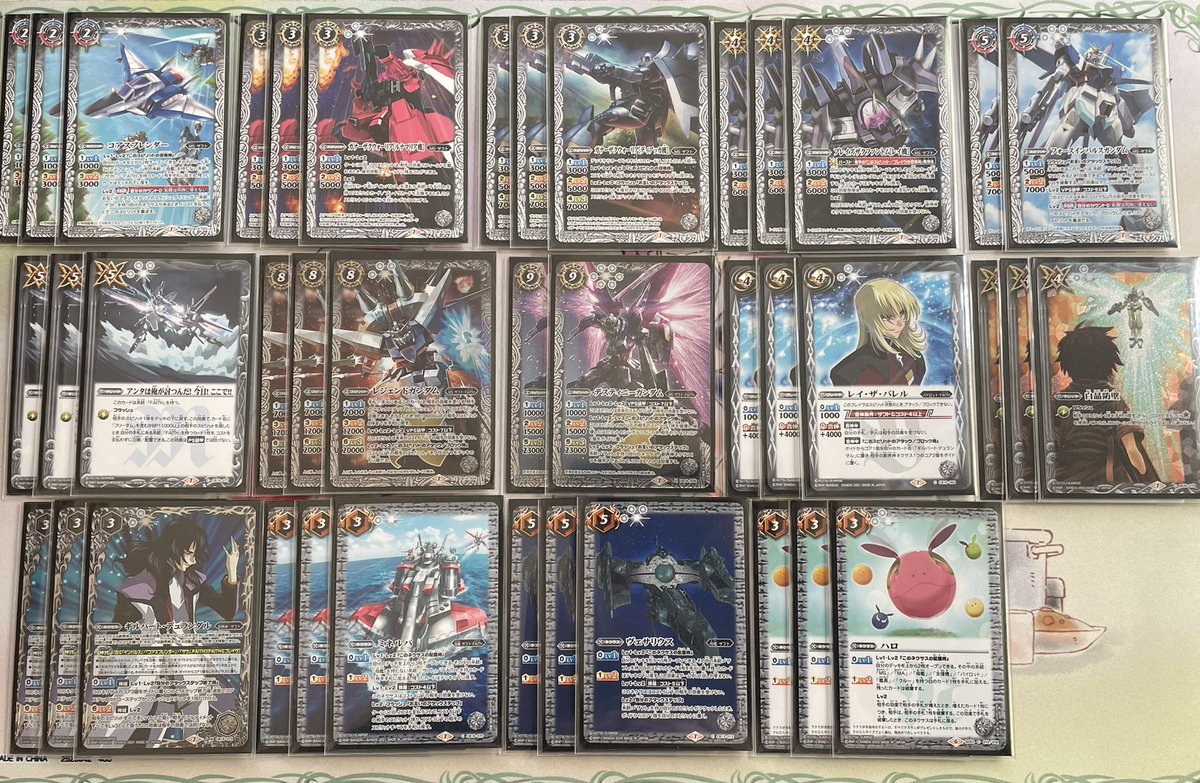 RT @Yorokobiyama: ザフト（FAITH）デッキはとりあえずこれで楽しんで