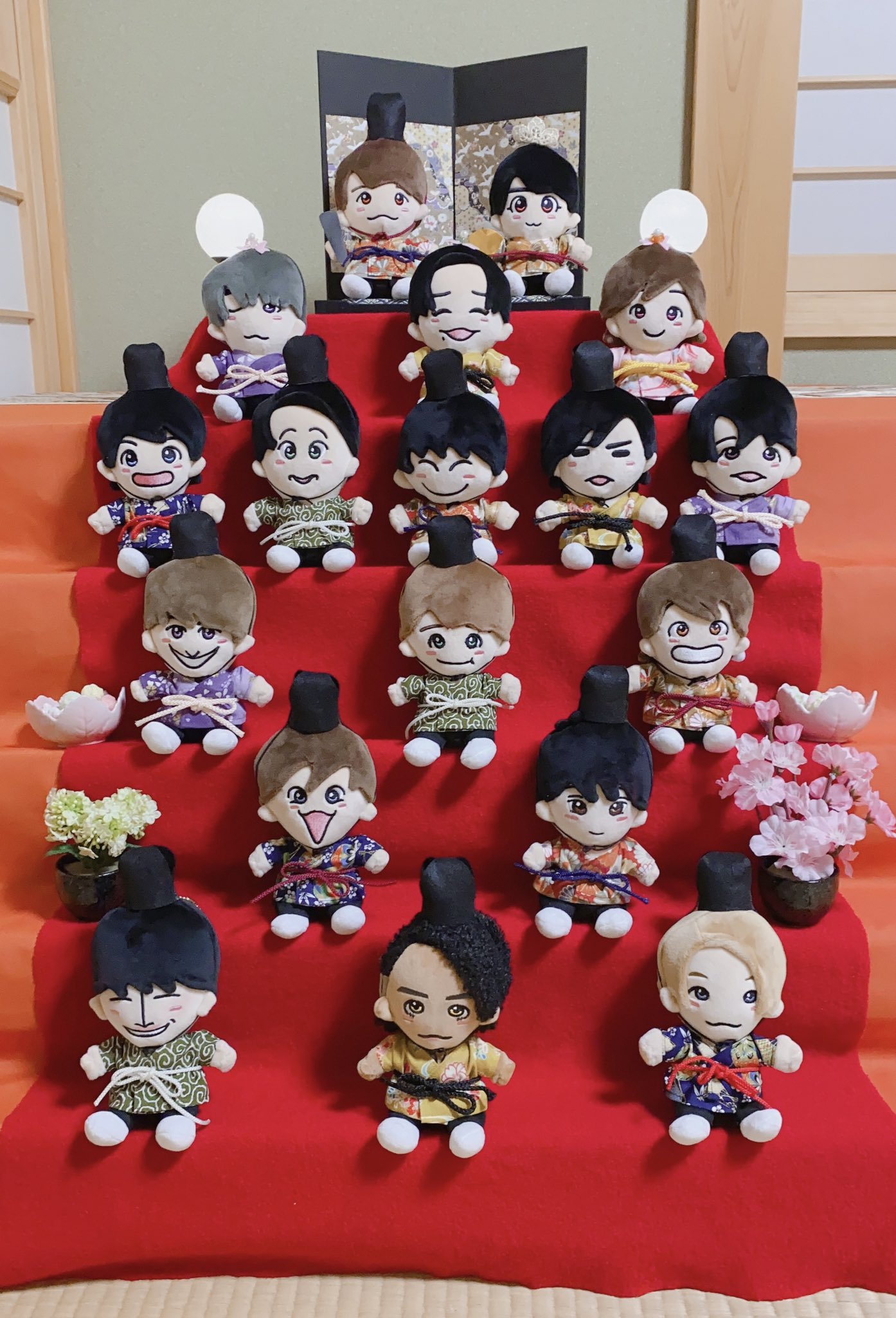 あけおめ ちびぬい Aぇ!group Lilかんさい 11体セット はぴぬい 【公式