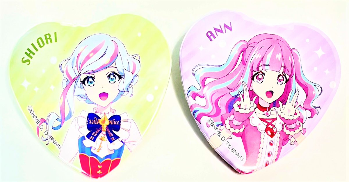 アイカツスターズ！ アニON マグバッジ 花園きらら アイカツ 花園