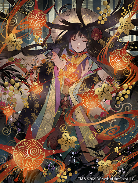 汚れた契約 プレイマット 新品 和風 日本画 ミスティカルアーカイブ