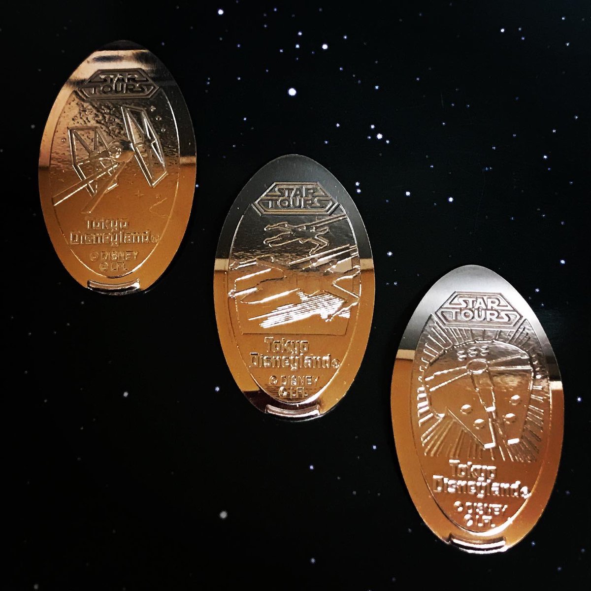 東京ディズニーランド スーベニアメダルにスター・ツアーズの新作が