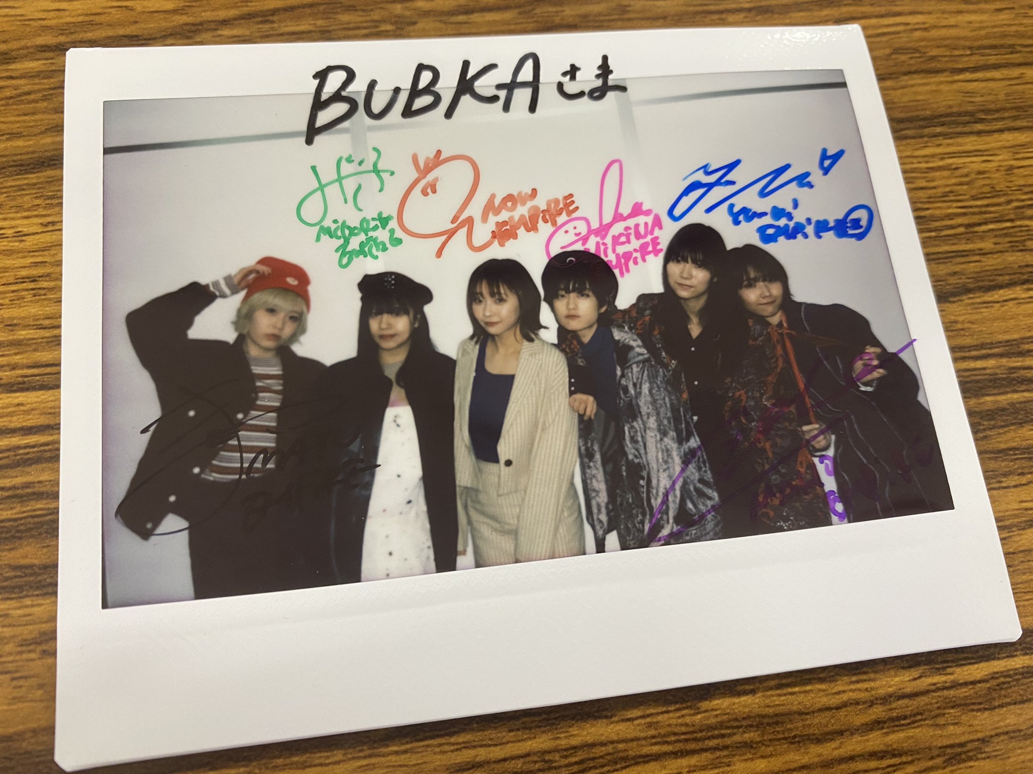 EMPiRE サイン入り ポスター ExWHYZ ExWHYZ EMPiRE 幕張公演 当選