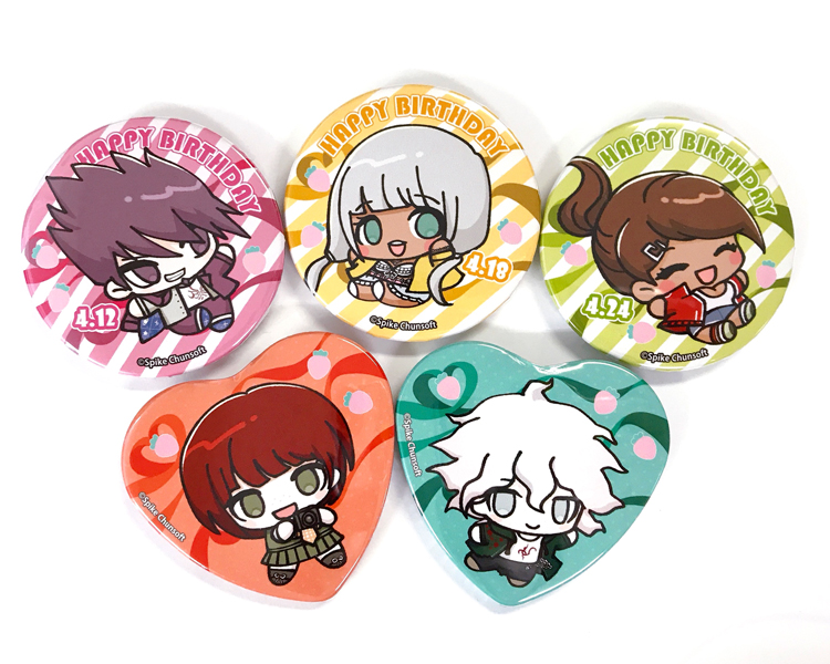 ダンガンロンパ プリロール バースデー 缶バッジ 日向創 2018 ダンガン