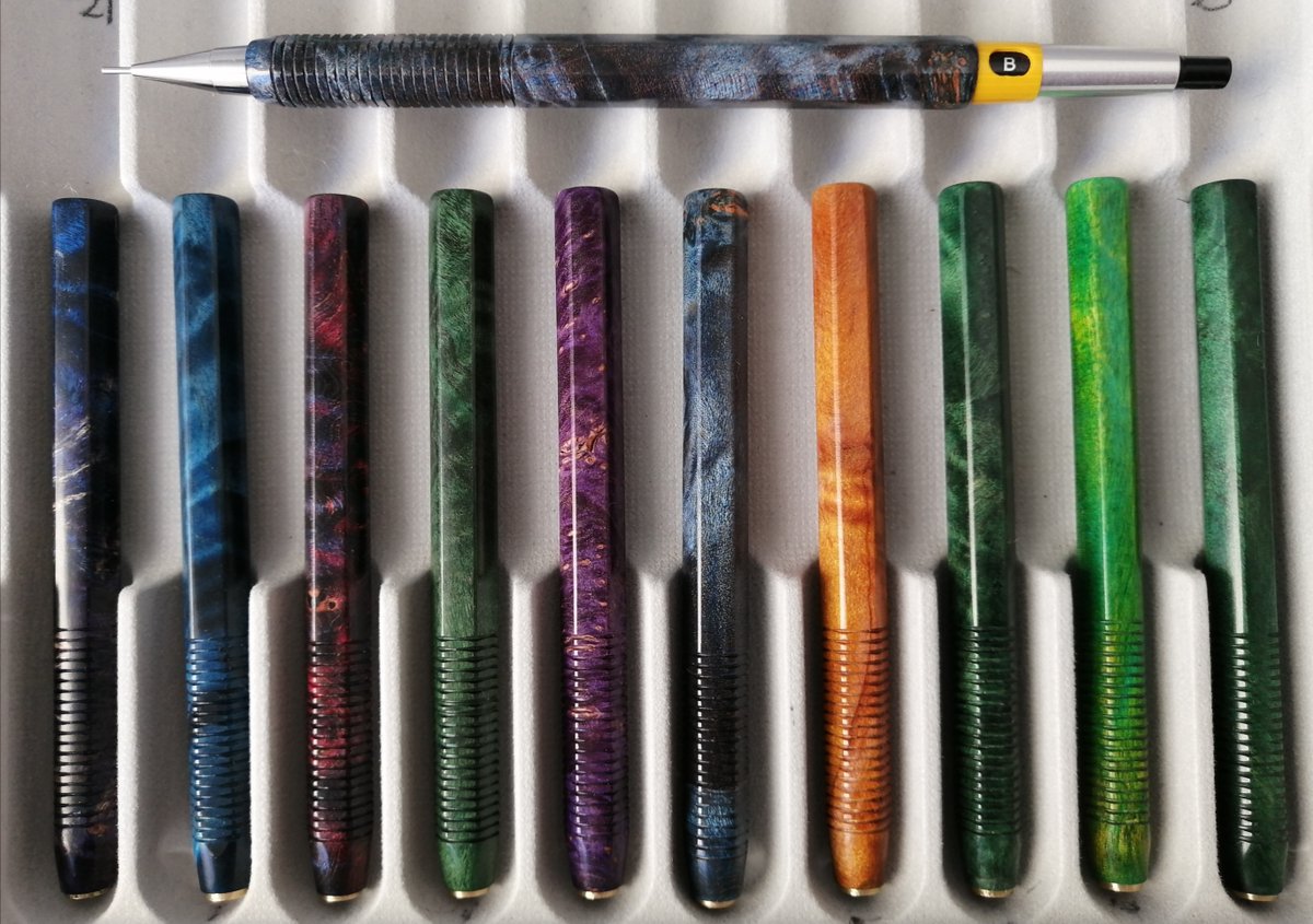 緑陽工房pg5カスタム軸木軸グリーンサン