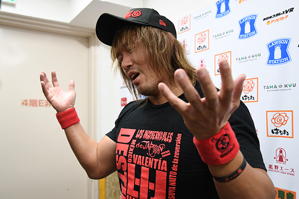 復活”内藤哲也、試合には敗れるもコメントは“絶口調”！ 「1月5日の俺の