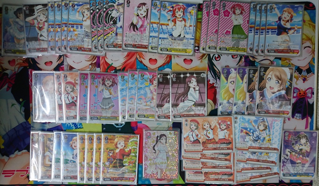 WS ヴァイスシュヴァルツ ラブライブ サンシャイン デッキ パーツ付き