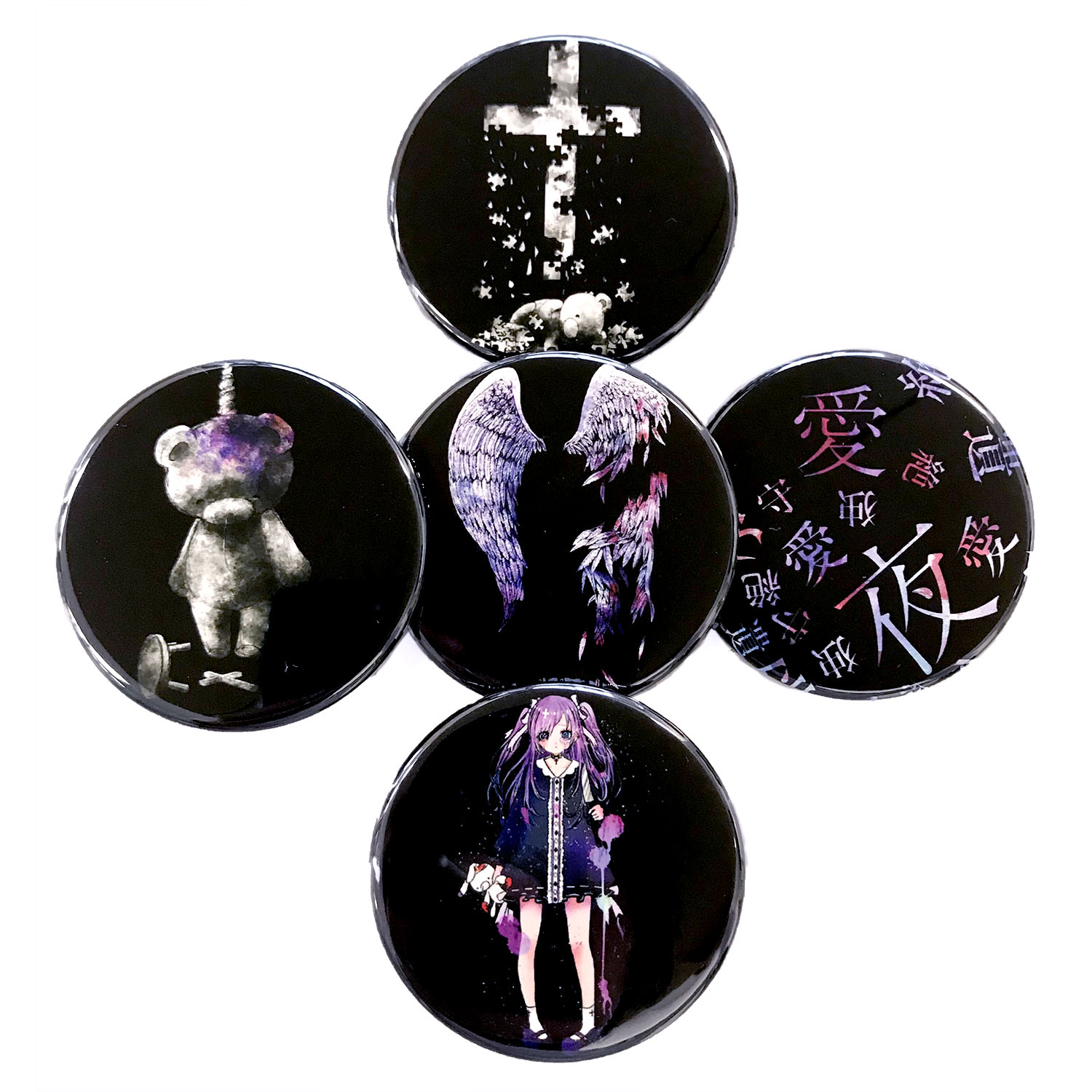 ゆきむら。缶バッジ 24個セット売り 【公式通販】