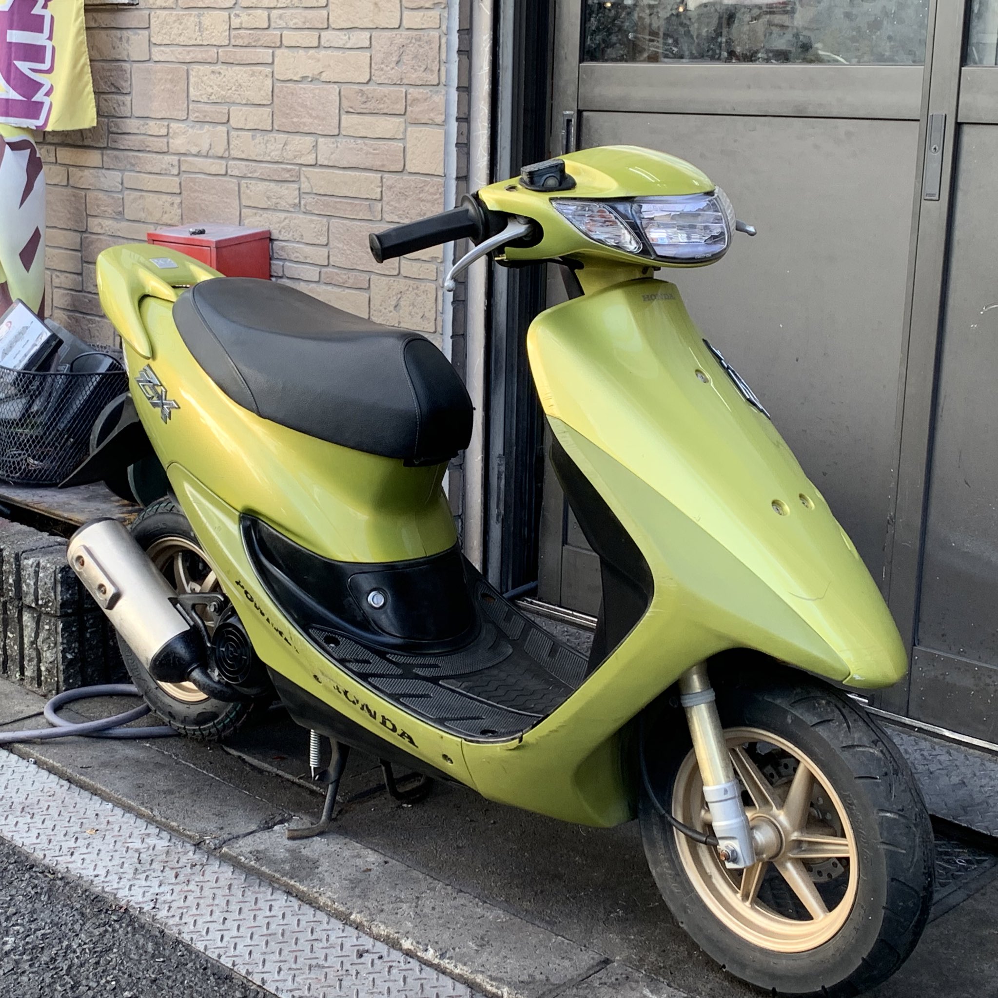 ライブディオZX AF35 貴重な純正イエロー外装！