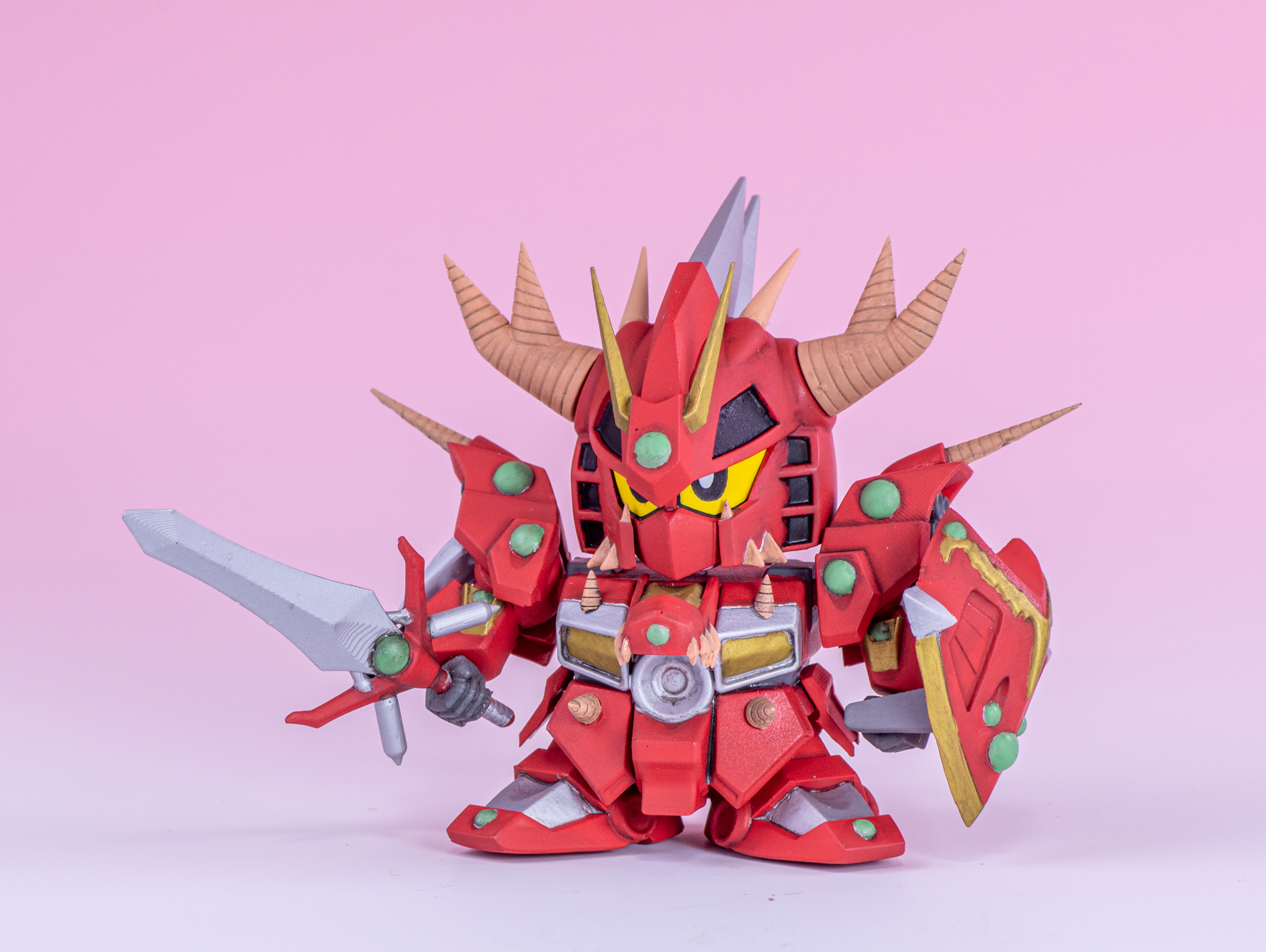 最終値下げ】ガン消し ガンドランダー 機竜士 レッドランダー 最終