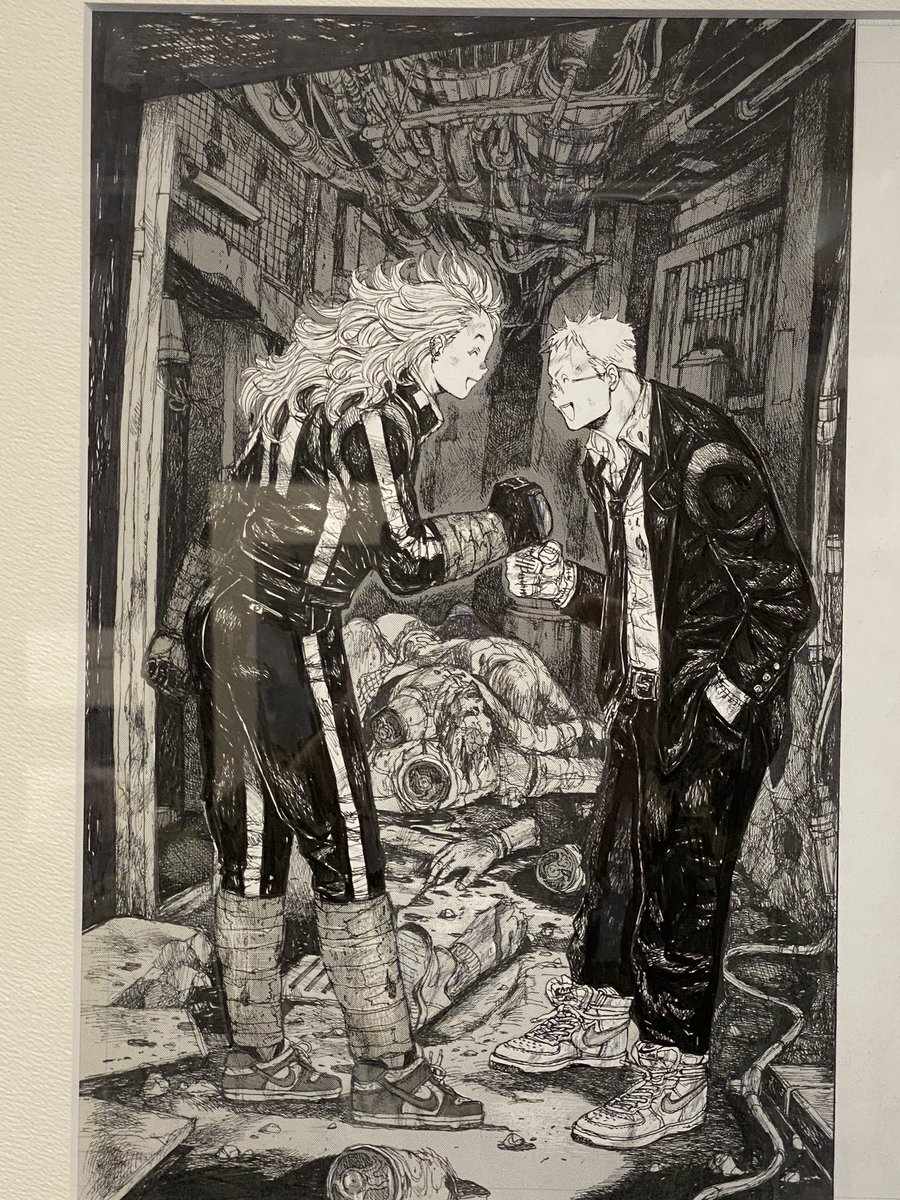 ドロヘドロ サイン入り複製原画 心・能井 ドロヘドロ サイン入り複製