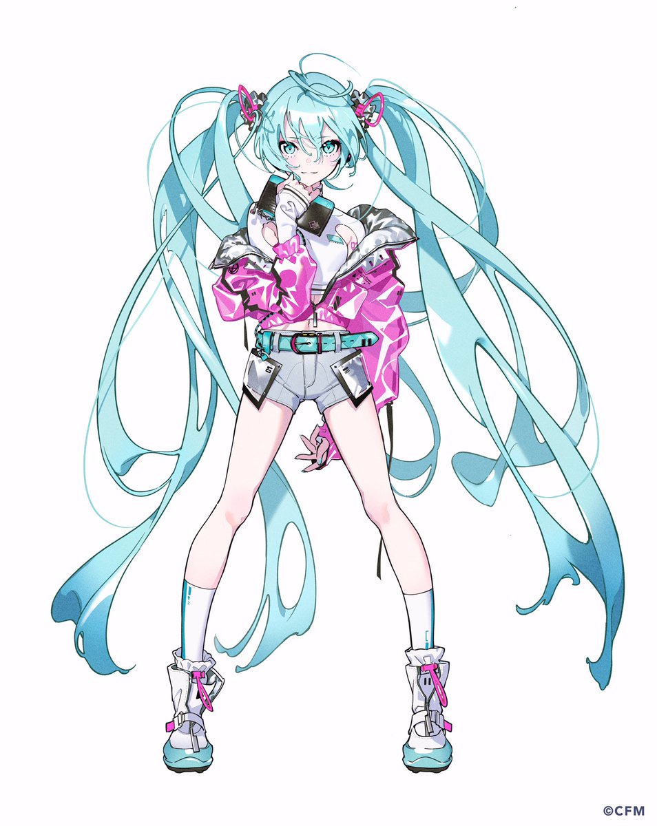 SOLWA × 初音ミク コラボグッズのイラストを担当させていただきました