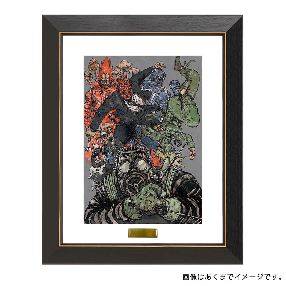 ドロヘドロ オールスター名鑑 節約 扉絵 複製原画 ドロヘドロ