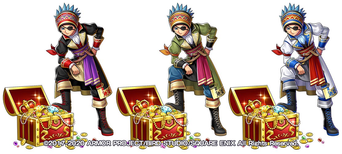 ドラゴンクエストライバルズ カミュ 新リーダー「盗賊カミュ」紹介動画