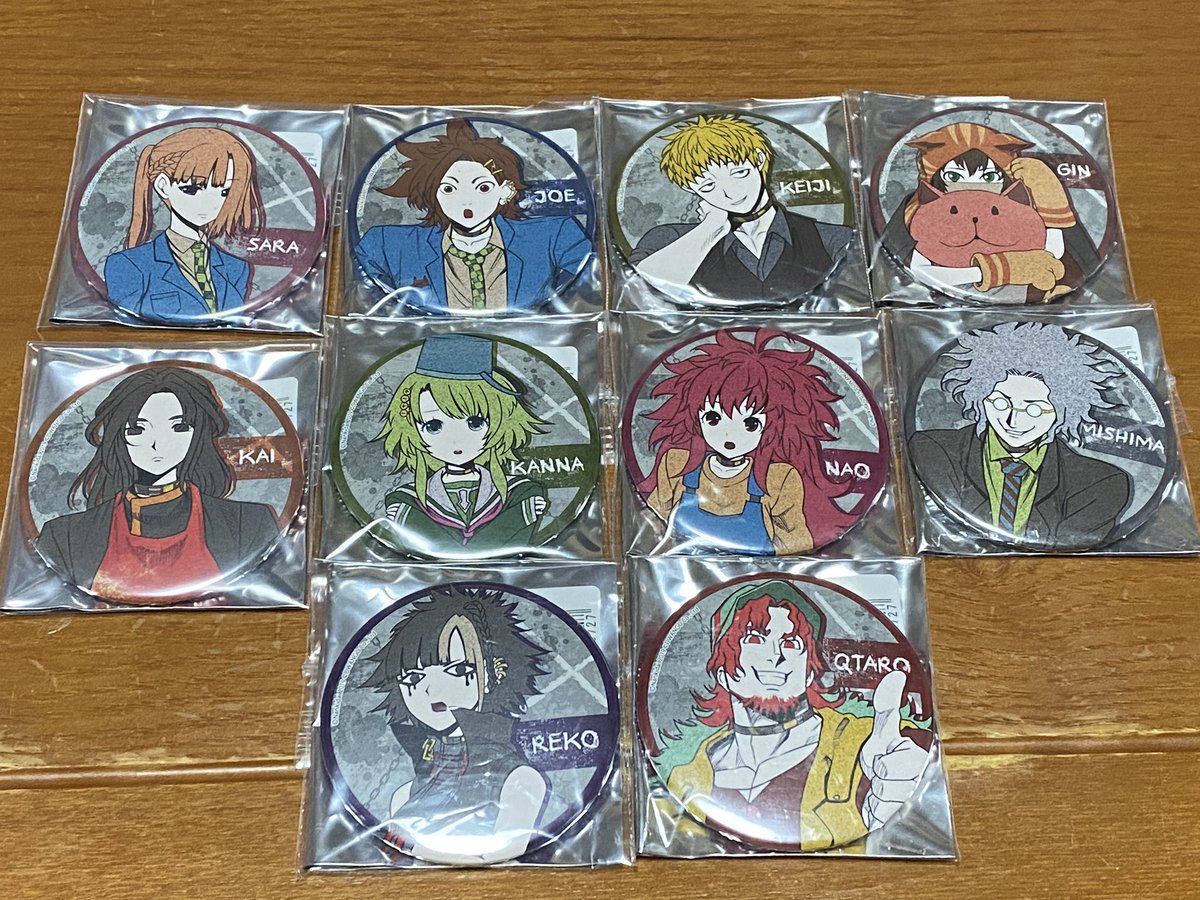 キミガシネ キャラクター缶バッチ【フロマス＆ダミーズ】