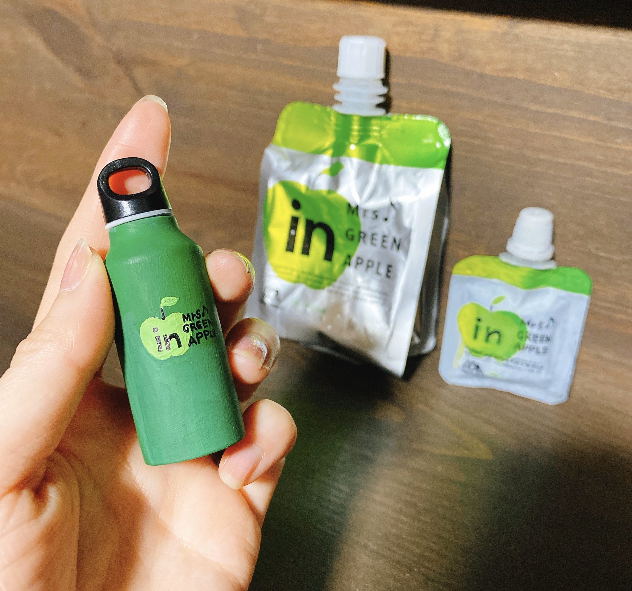 Mrs.GREEN APPLE × inゼリー ステンレスボトル