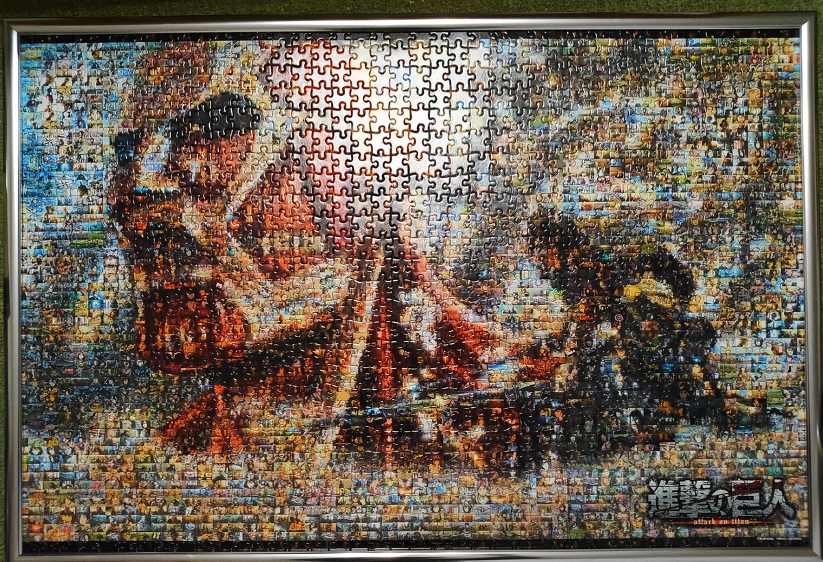 進撃の巨人 モザイクアート ジグソーパズル 1000ピース Amazon.co.jp