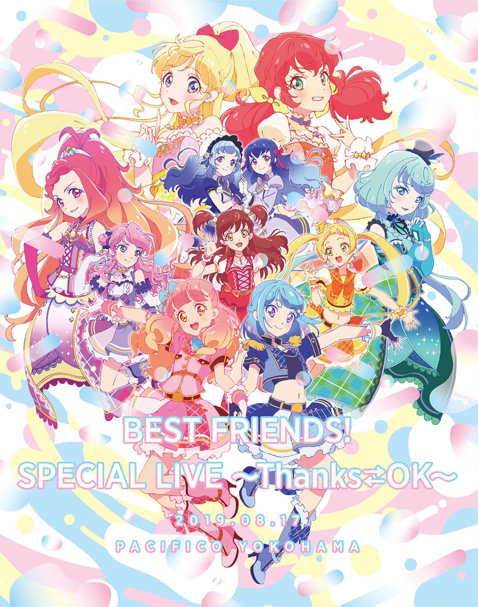 4/22リリース BEST FRIENDS！ スペシャルLIVE ～THANKS⇄OK～ LIVE Blu
