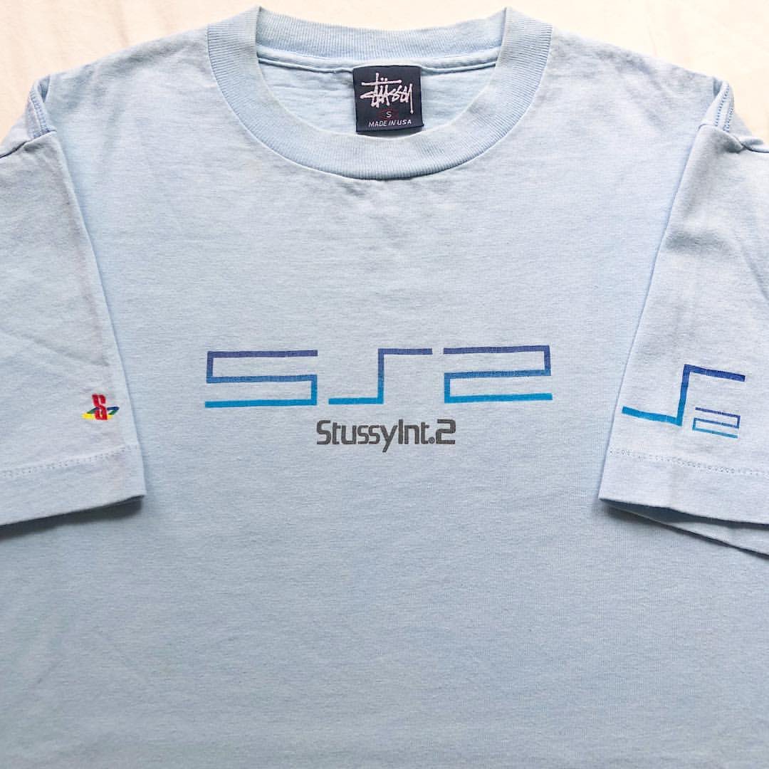 Rare: Stüssy x PS2 logo parody pieces from the early 2000's