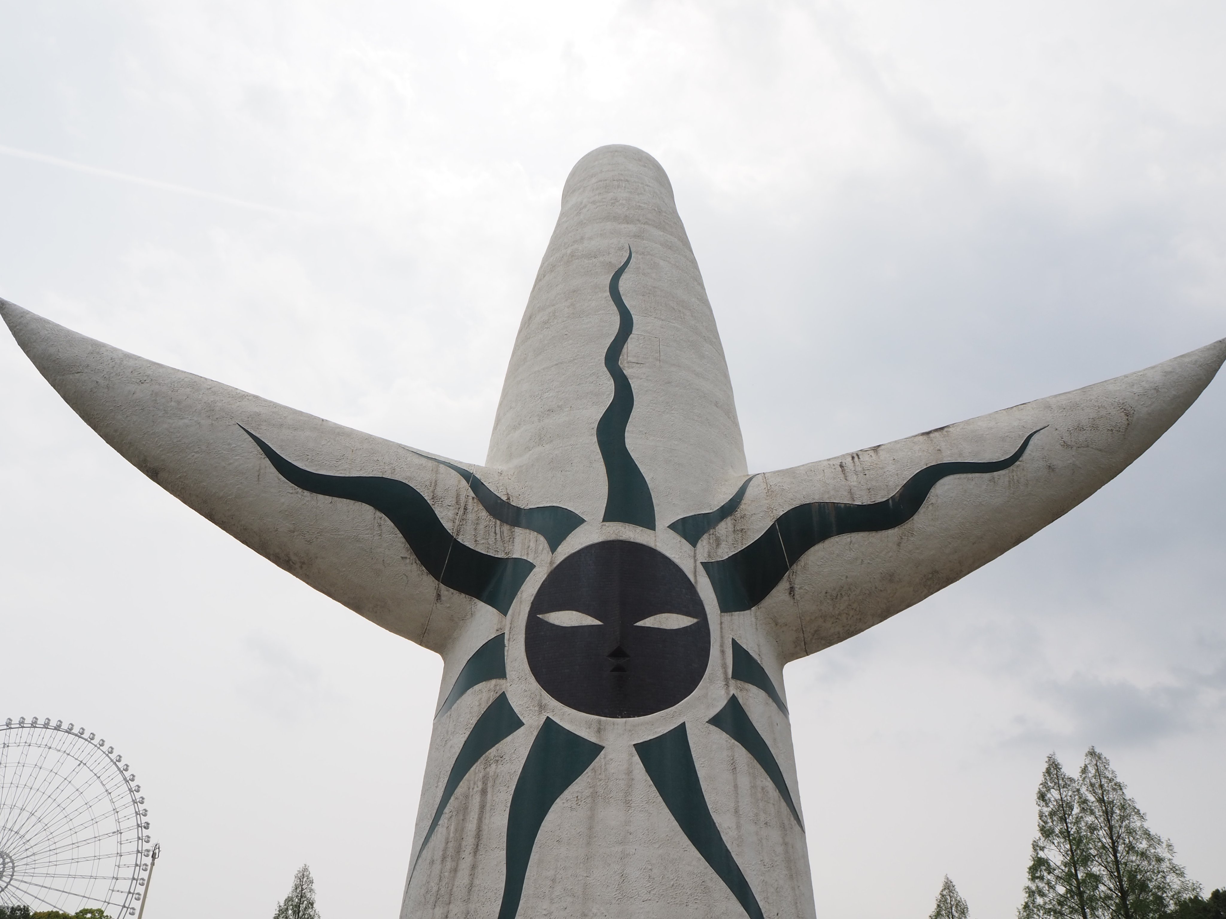 岡本太郎 太陽の塔 直径31㌢ 過去の顔 EXPO'70 大阪万博 岡本