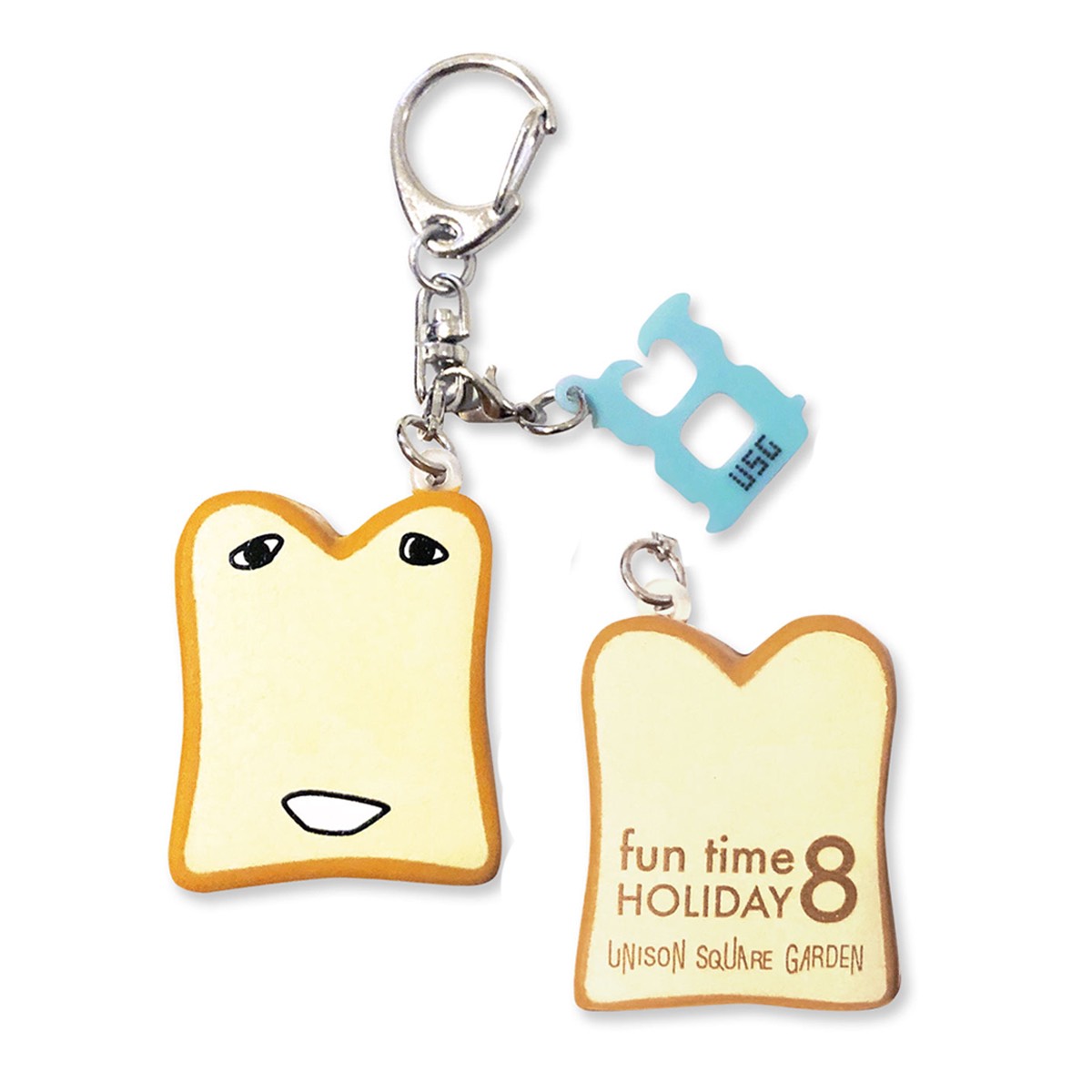 ユニゾン、しょくぱんくんセット(キーホルダー、スタンド、ルーム