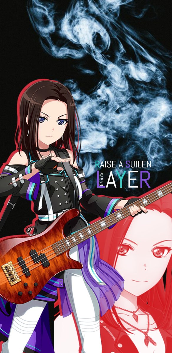 バンドリ RAise！Tシャツ パレオ マスキング レイヤ チュチュ ロック