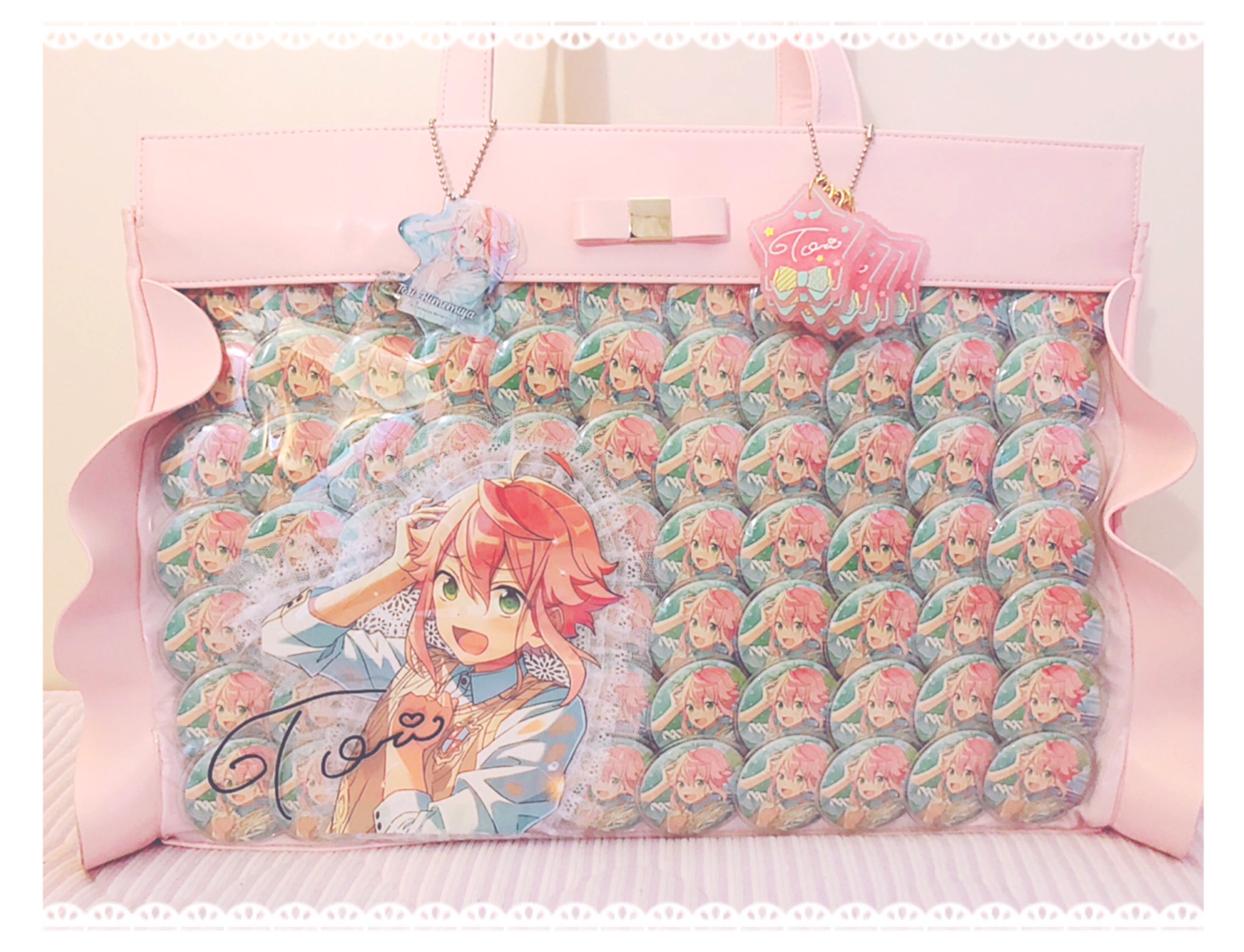 01】羽風薫 痛バ 30個 A4 あんスタ 羽風薫 痛バッグ