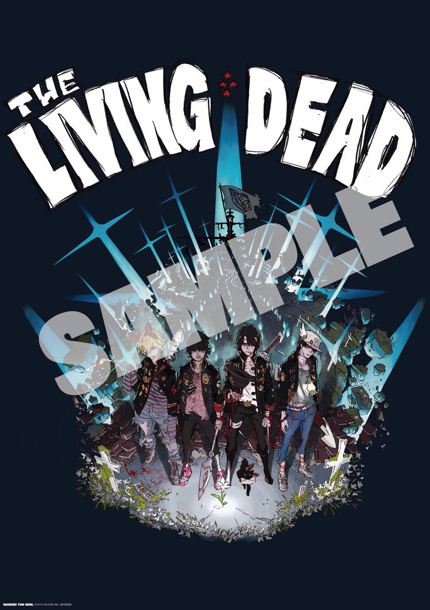 バンプオブチキンリビングデッドTシャツLサイズ すしお