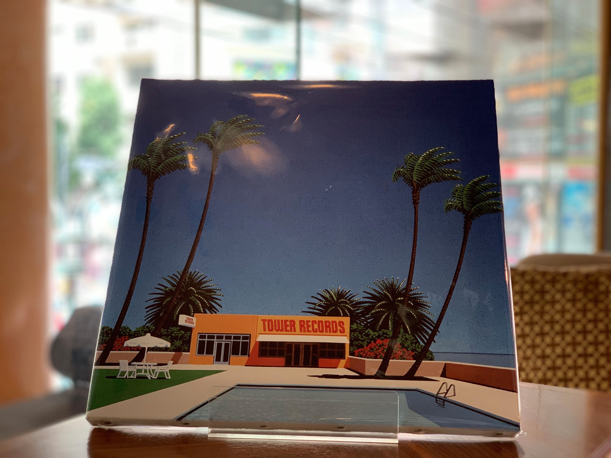 永井博 タワレコ アートパネル ファブリックパネル キャンバス