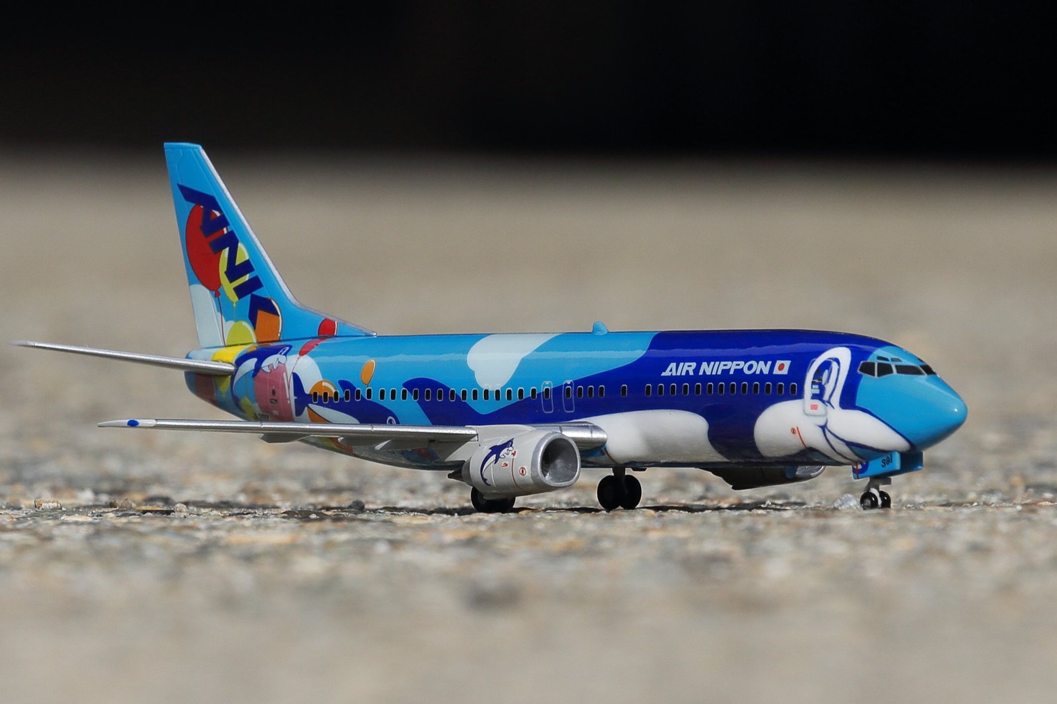 販売済み 【新品・美品・廃番】ANK BOEING 737-400 アイランド