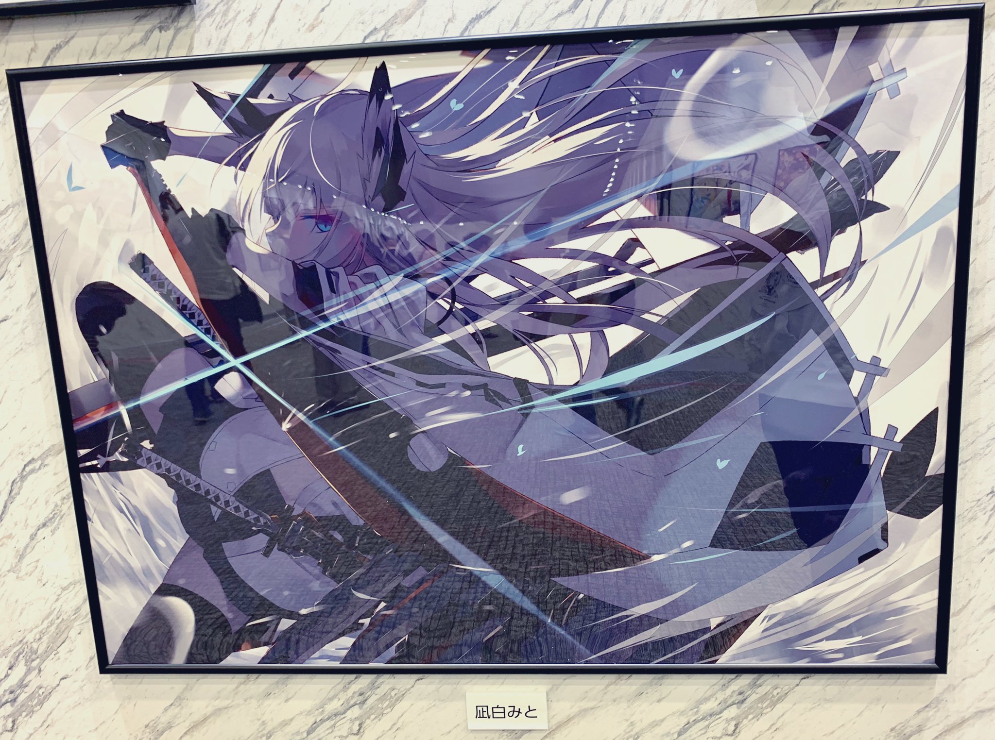 アズールレーン2周年記念描きおろしイラスト 複製原画【momi】