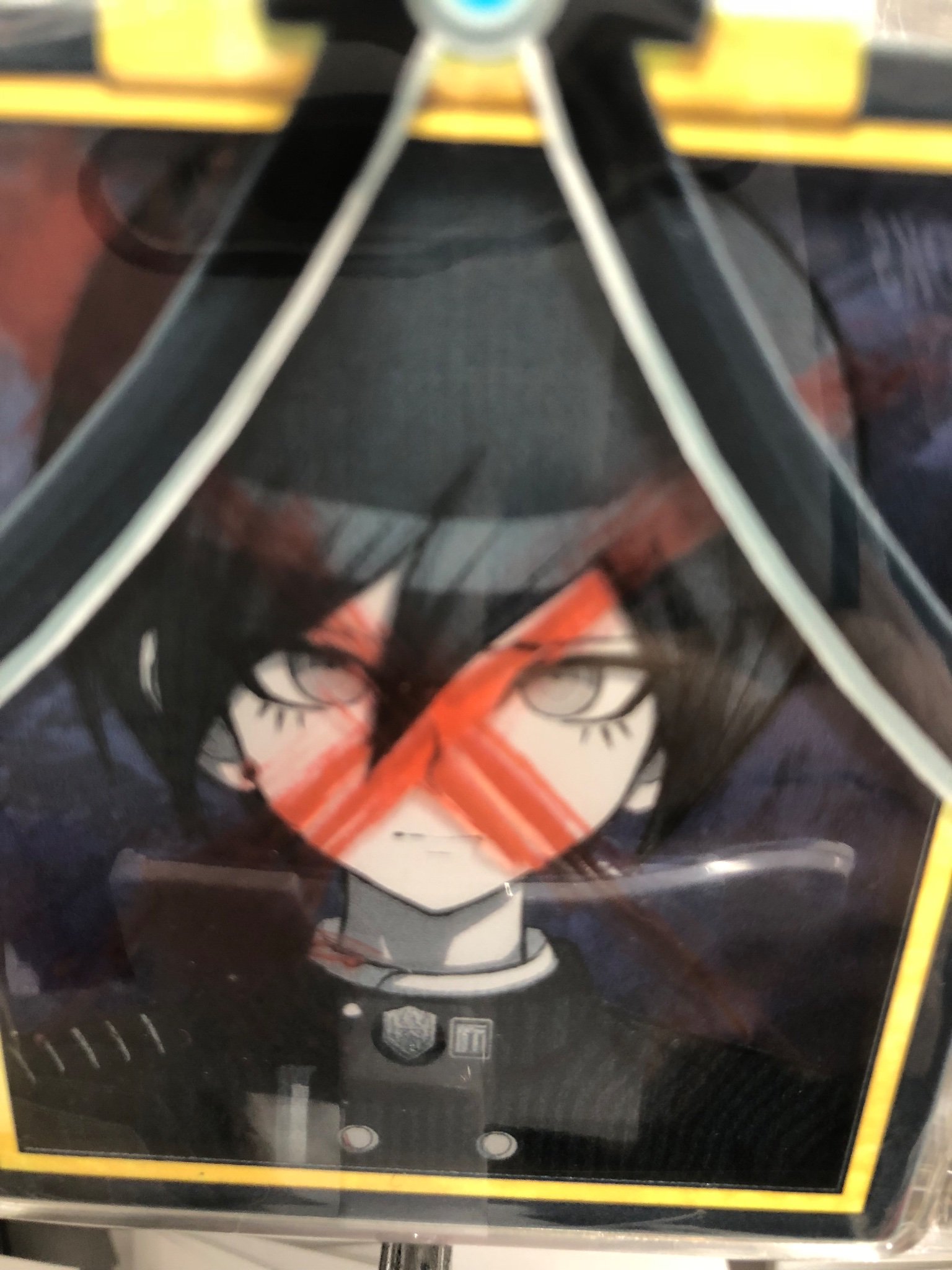 ダンガンロンパ 遺影 アクリルバッジ 江ノ島 盾子 ダンガンロンパ 遺影