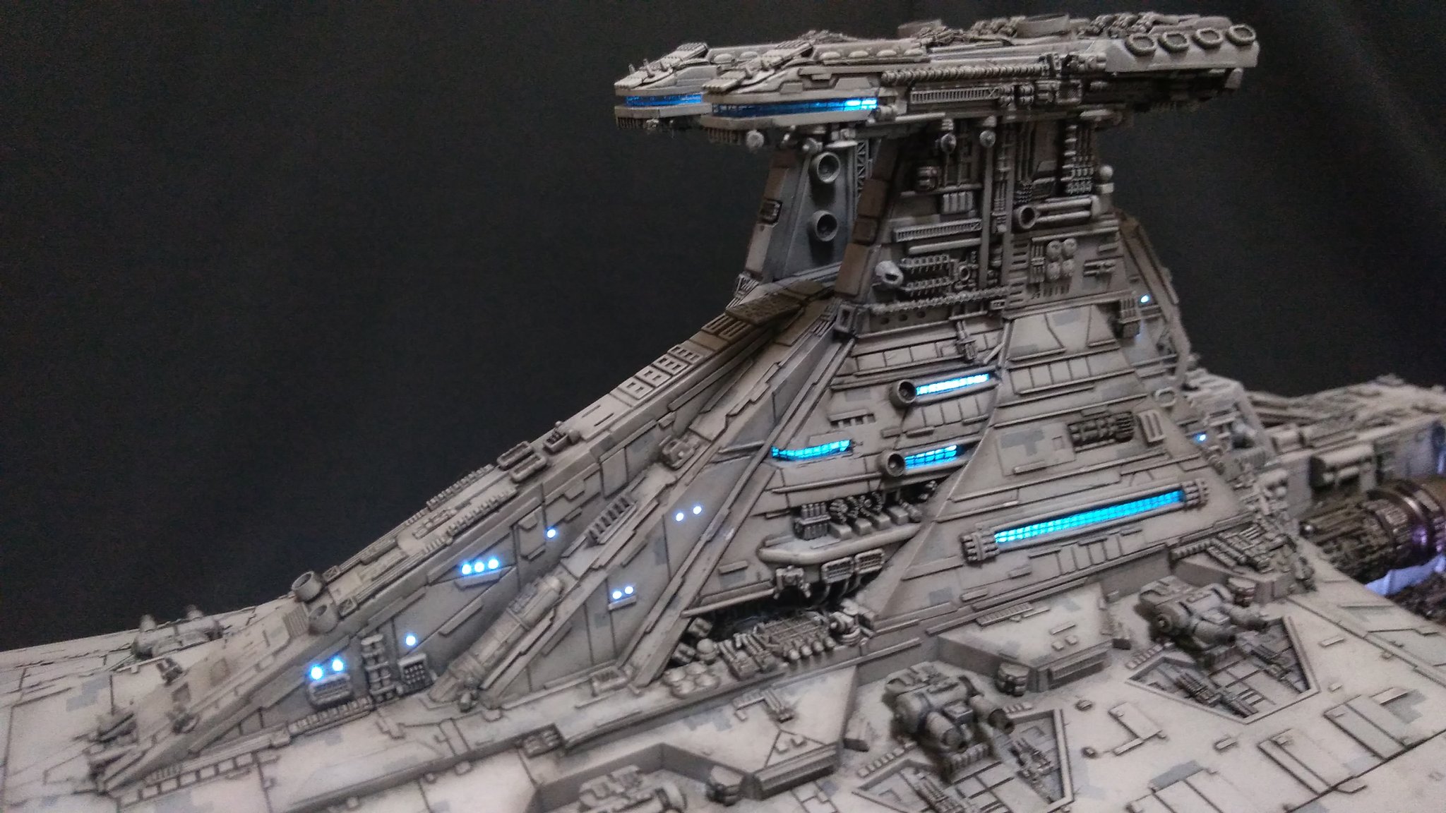 未組立プラモデル スターウォーズ ヴェネター級 リパブリックスター